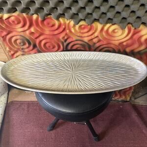 Decorative Bohemian Brown 20”Tray Long